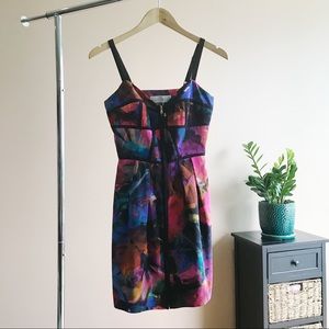 Amanda Uprichard Silk Floral Nadia Dress